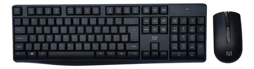 Kit Teclado e Mouse Sem Fio Slim Multilaser - Design Elegante e Silencioso - TC270